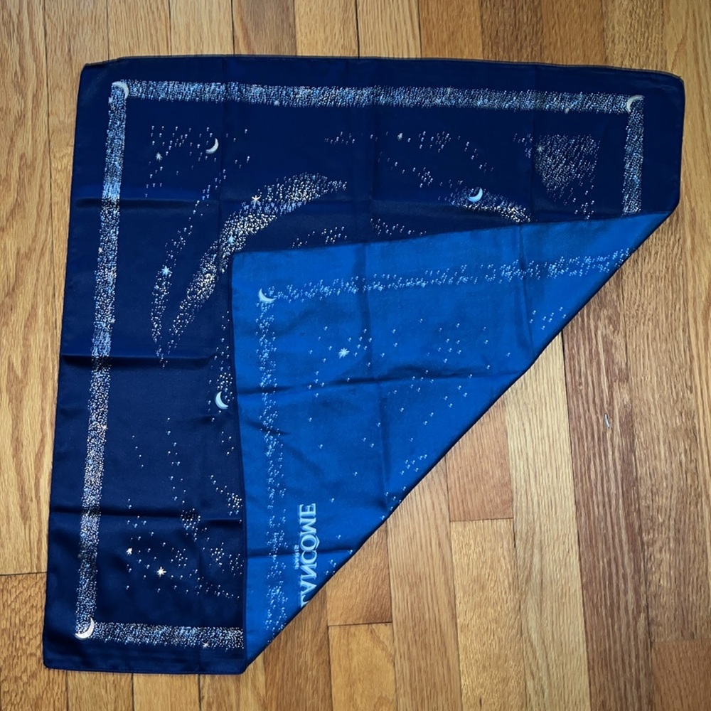 ❗️LAST CALL Lancome new celestial star scarf navy blue - Picture 3 of 6